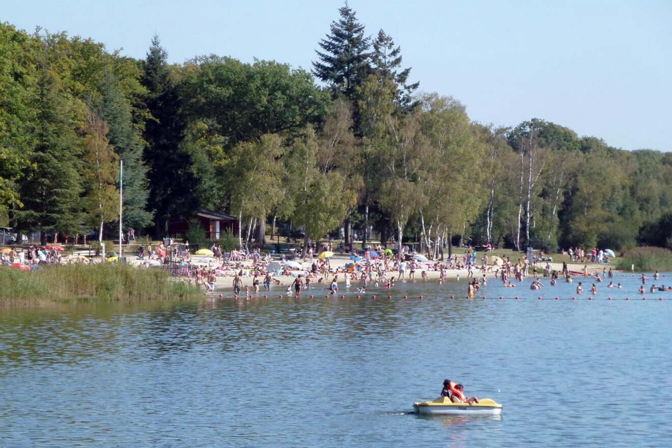 Base de loisirs plage