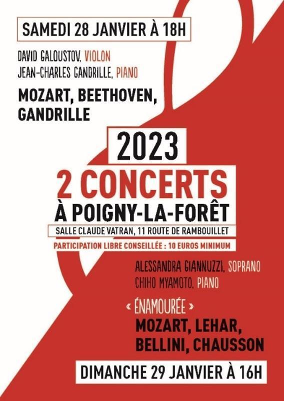 CONCERT POIGNY