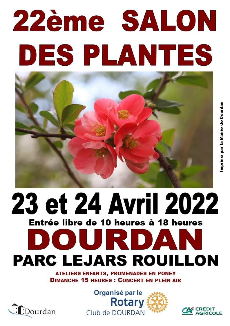 affiche fete des plantes dourdan